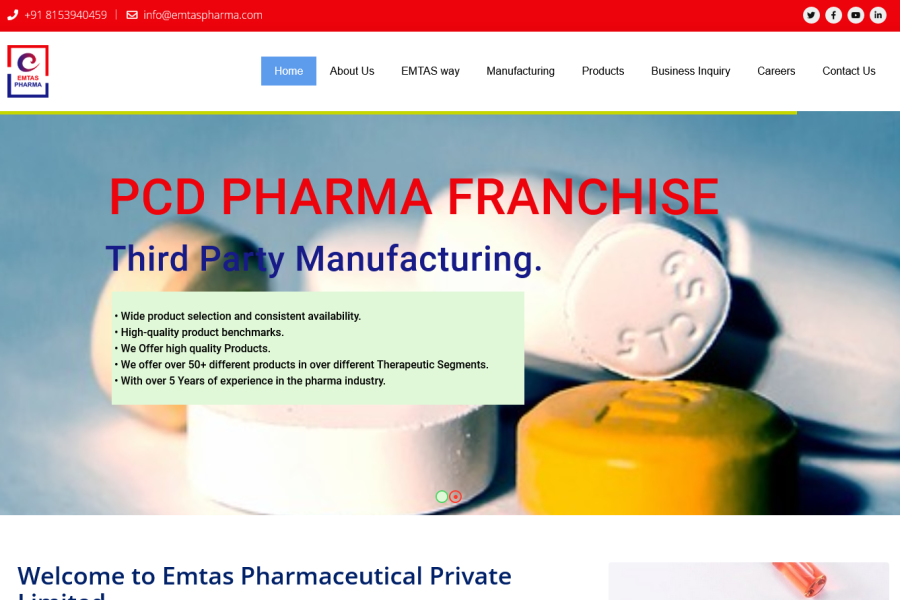 EMTAS PHARMACEUTICAL PRIVATE LIMITED